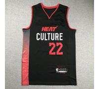 Nuovo Maglia da basket Adebayo#13 Hero#14 Butler#22 Adulti Cucita S-2XL Nero