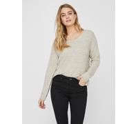 NUOVO Maglione lavorato a maglia a scollo a V donna VERO MODA VMCREWLEFILE