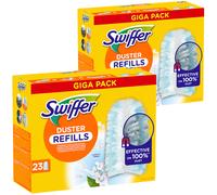 NUOVO magnete antipolvere Swiffer Clean Fresh 2x23 panni contro la polvere pe...