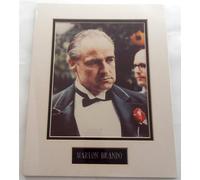 Nuovo Marlon Brando The Godfather Sigillato Colore Stampa Con Tappeti Pronto Per