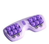 Nuovo Massaggiatore A Rullo Per Piedi 2025 Per Fascite Plantare, Rullo Portatile Per Massaggio A Doppio Piede, Muscoli Contratti E Piedi Doloranti E Circolazione (Viola)