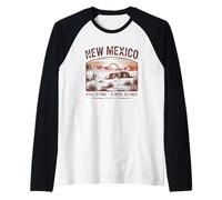 Nuovo Messico ancora pietra ampio silenzio dal 1912 Maglia con Maniche Raglan
