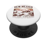 Nuovo Messico ancora pietra ampio silenzio dal 1912 PopSockets PopGrip Adesivo