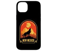 Nuovo Messico Live Love Esplora Howling Wolf Design Custodia per iPhone 14 Plus