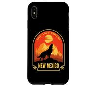 Nuovo Messico Live Love Esplora Howling Wolf Design Custodia per iPhone XS Max