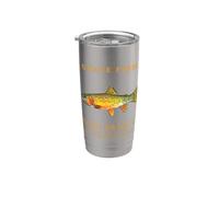 Nuovo Messico Territorio Pesce La Trota Cutthroat Rio Grande Bicchiere termico in acciaio inox doppia parete