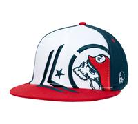 Nuovo Metal Mulisha Fiocco Snapback Cappello Rosso/Bianco/Blu Limited Edizione