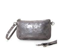 Nuovo Metallico Blu Reale +Argento +Bronzo Vinile a Tracolla, Borsa Cinturino