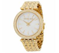 Nuovo Michael Kors Darci Oro Tono Acciaio Inox Glitz Misura Media Mop Orologio