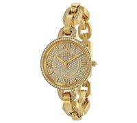 Nuovo Michael Kors Delaney Cristalli Color Oro a Pavé Catena Orologio MK3268