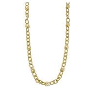Nuovo Michael Kors Jet Set Color Oro Lungo Catenina + Mk Serratura Logo MKJ1053
