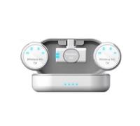 Nuovo Microfono Lavalier Magnetico Con Cancellazione Del Rumore Collana Antivento Registrazione Video Per Smart Audio E0L7 Microfono