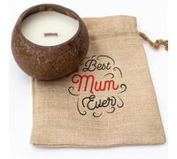 Nuovo - Miglior Mamma Mai - Candela Incienso Di Cocco Tostato - Regalo