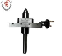NUOVO MIGLIORATO Tornio Conico Tornio Attacco MT3 Gambo con Revolving LiveCen...