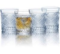 Nuovo MIKASA BALLARD BRAID 4 PC Set Doppio Old Stile Cristallo Occhiali 275ml