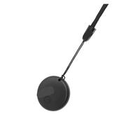 Nuovo Mini Smart Tag Bluetooth for localizzare i bagagli con cordino Funziona Trova il mio for chiavi, portafogli, borse, valigie, GPS Tracker(Black)