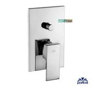 NUOVO MISCELATORE RUBINETTO PAFFONI ELLE IN OTTONE CROMATO BAGNO CUCINA CROMO