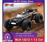 Nuovo MJX 12212 HYPER GO 1:12 RC Auto 58KM/H Monster Truck RC A Quattro Ruote motrici Elettrico 3S Veicolo Brushless Ad Alta Velocità 120m Auto Da Corsa di Controllo Remoto Giocattolo Regali Per I