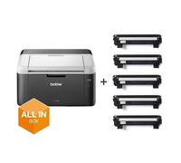 NUOVO MODELLO Brother HL-1212W BUNDLE CON 5 TONER Cod. HL-1212WB Stampanti Laser