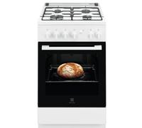 NUOVO MODELLO Electrolux CUCINA GAS LKK500000W A 50CM BIANCO Cod. 943005284 Con