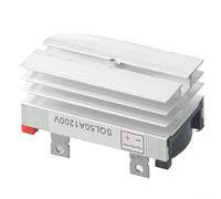 Nuovo modulo raddrizzatore a ponte trifase SQL 50A 1000V con dissipatore di calore per piccoli generatori, 60 x 34 x 30 mm