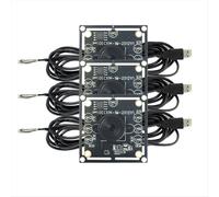 Nuovo modulo telecamera da 3 pezzi a 100 gradi 1MP OV9732 1280x720 Driver USB gratuito Messa a fuoco manuale, con cavo da 2 metri per WinXP/7/8/10