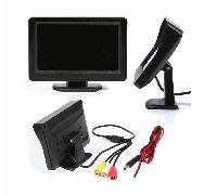 Nuovo Monitor TFT LCD 4.3 Pollici Display Schermo Antiflesso Protezione DVD A...