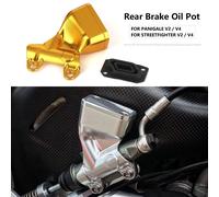 Nuovo Moto Serbatoio Liquido Freno Posteriore Tappo Olio Ducati Panigale V2 Oro