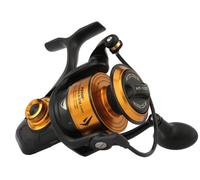 PENN Spinfisher VII Mulinello da pesca, mulinello da pesca, mulinello da pesca in mare con tenuta IPX5 che protegge dall'ingresso di acqua salata, adatto a diverse specie, unisex, oro nero, 10500