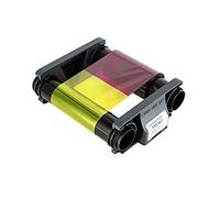 Nuovo nastro stampante Nero compatibile for Evolis Badgy 100 Badgy 200 carte stampante PN: CBGR0500K CBGR0100C 500 stampe (Color : YMCKO 100prints)