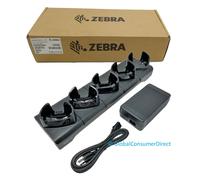 Nuovo Nella Confezione Zebra TC70 TC72 TC75 TC77 Supporto Caricatore 5 Slot Kit
