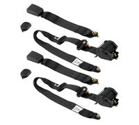 2x Regolabile 3 Punti Cintura Cinture Cinghia Di Sicurezza 3M Security belt