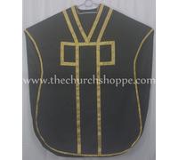 Nuovo Nero Chasuble. St.Philip Neri Stile Casula Massa Set, Casula