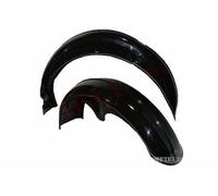 Nuovo Nero Dipinta Anteriore & Parafango FENDER Coppia Unità Matchless