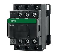 Nuovo nero LC1D09A LC1D12A LC1D18A versione AC Contattore tripolare 3P B7C F7C Q7C M7C 24V 110V 220V 380V(LC1D18,24V)