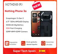 Nuovo nessuno telefono 3a Smartphone 6.77 "120Hz AMOLED 50MP sistema di telecamere Triple Snapdragon 7s processore Gen3 BT5.4 IP64 5000mAh