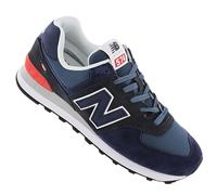 NUOVO New Balance Classic 574 - Scarpe Sneakers Uomo Blu Navy ML574EAE ORIGINALI
