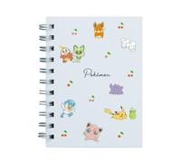 NUOVO Notebook Pokemon A6 W-Ring - Design ciliegia con motivi di pagina int...