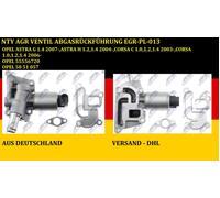 Valvola EGR Ricircolo Gas Adatto A per Opel Astra G 1.4 2007 Astra H 1.2, 1.4 2