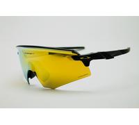 Oakley Uomo OO9471 ENCODER 947104 Occhiali da sole O_Matter Grigio Oro Maschera Normale Prizm