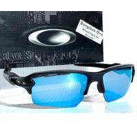 Nuovo Oakley Flak 2.0 XXL Opaco Nero Prisma Polarizzati Profondo Acqua Sole