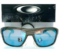 Nuovo Oakley Split Shot Zigrinato Polarizzati Profondo Acqua Blu Prisma Sole