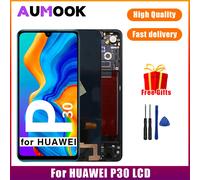 NUOVO OLED Per HUAWEI P30 Con Cornice Display LCD Touch Screen Per HUAWE ELE-L29,ELE-L09,ELE-AL00,ELE-TL Schermo Digitizer Assembly