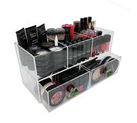 Nuovo OnDisplay Andrea Deluxe Trucco/Gioielli Organizer-Acrylic Geode Pomello