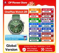 Nuovo OnePlus Watch 2R Versione globale Smart Watch 1,43" AMOLED Snapdragon W5 Chipset Fino a 100 ore di durata della batteria Google Wear OS 4 NFC