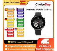 Nuovo OnePlus Watch 3 Versione globale Smart Watch Display LTPO AMOLED da 1,5 pollici Memoria da 32 GB Snapdragon W5 Wear OS di Google