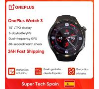 Versione globale OnePlus Watch 3 Smart Watch 1,50 pollici LTPO AMOLED Display Snapdragon W5 Emerald Titanium