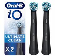NUOVO Oral B iO Black Ultimate Clean spalline a innesto 2 nero sensibile