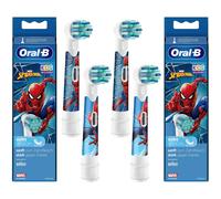 NUOVO Oral-B Stages Power Kids Spiderman 4 spalline extra morbido
