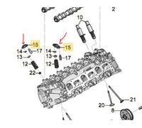 Nuovo Originale Bentley Bentayga Continental GT 18+ 6.0 W12 Roller Rocker Arm